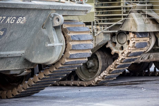 Supacat and Soucy team to offer composite rubber tracks for UK armoured fleet upgrades